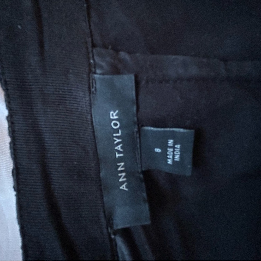 Ann Taylor Black Pencil Skirt